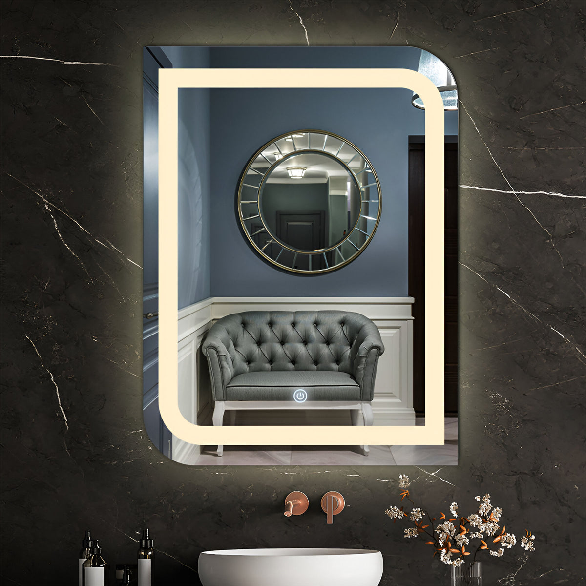 Lighting Mirror - Islington Shape