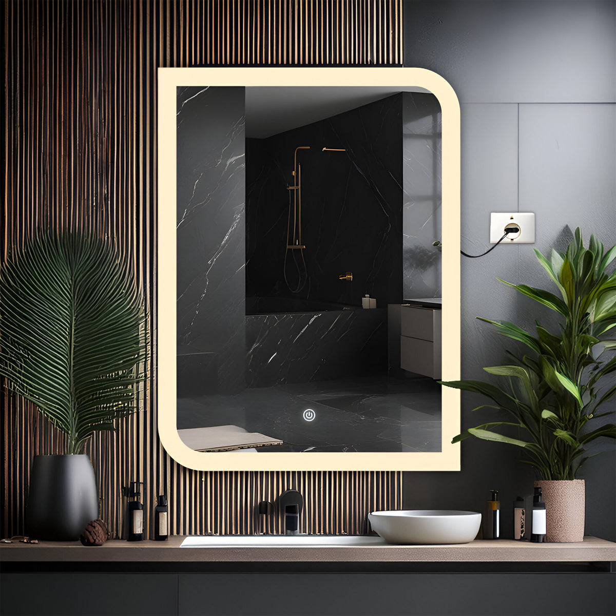 Lighting Mirror - Islington Shape