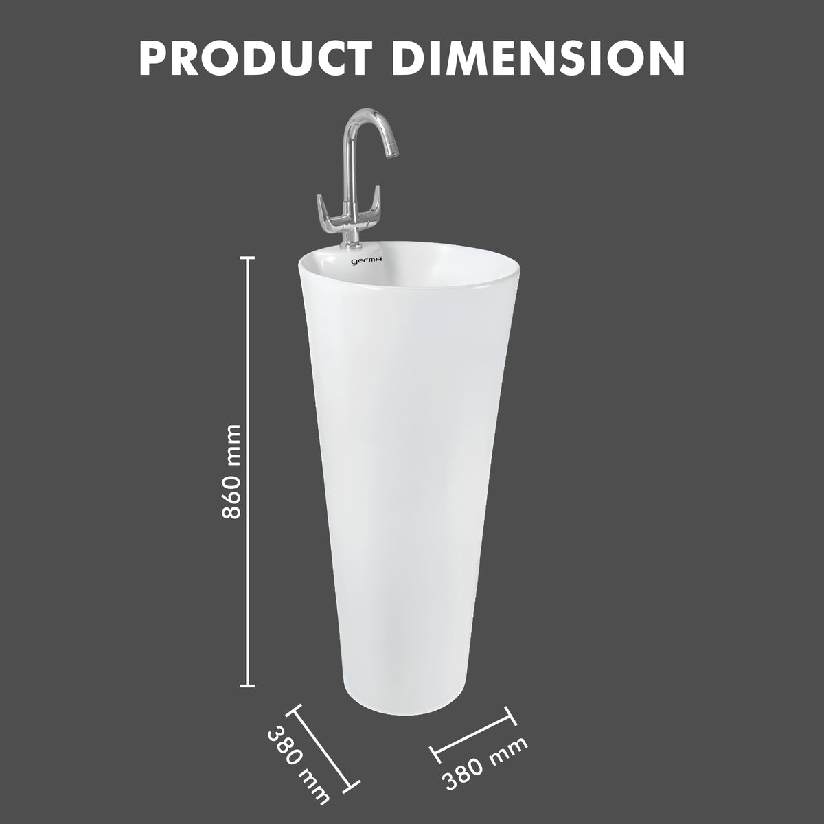 Standing Designer Basin - TR 71052 BELL