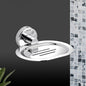 Germa Sanitarywares 304 Stainless Steel Soap Dish Holder for Bathroom | Soap Case for Wash Room | Soap Stand | Soap Dish | Bathroom Accessories (Chrome) - TR 9125 Soap Dish