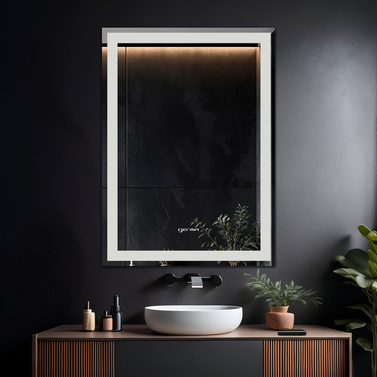 Wall Mounted Mirror - Rectangle Shape