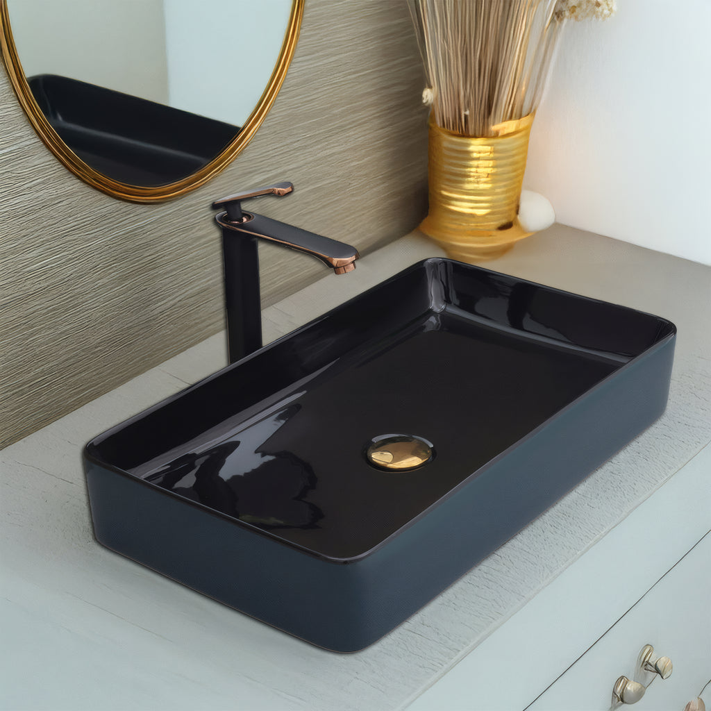 Ceramic Table Top Designer Basin - Life Time Coating Warranty - MOSCON 117