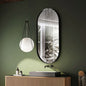 SS 304 Glossy Black Frame (80x80cm) Round Shape - TR SS 168 BLACK