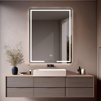 Led Mirror - Wave Sensor (90x70cm) Vertical Shape - TR LED 031 VERTICAL SHAPE