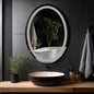 Wall Mounted Mirror - Oval Shape