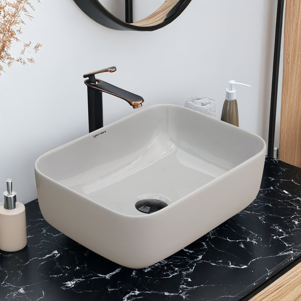 Ceramic Table Top Designer Basin - Life Time Coating Warranty - MINI SPADE 302