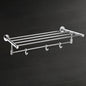 Germa Sanitarywares 304 Stainless Steel Towel Rack for Bathroom | Towel Stand for Wash Room | Towel Hanger | Towel Rack | Bathroom Accessories (Chrome) - TR 9122 Towel Rack