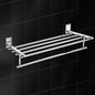 Germa Sanitarywares 304 Stainless Steel Towel Rack for Bathroom | Towel Stand for Wash Room | Towel Hanger | Bathroom Accessories (Chrome) - TR 9102 Towel Rack