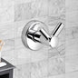 Germa Sanitarywares 304 Stainless Steel Robe Hook for Bathroom | Double Side Cloth Hook Stand Holder| Cloth and Towel Hanger | Robe Hook | Bathroom Accessories (Chrome) - TR 9127 Robe Hook