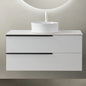 Solid Wood Cabinet - White