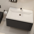 Vanity Cabinet with Washbasin - ESSEN-800-BLACK