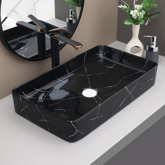 Ceramic Table Top Designer Basin - Life Time Coating Warranty - MOSCON 160