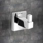 Germa Sanitarywares 304 Stainless Steel Robe Hook for Bathroom | Single Hook Cloth Stand Holder| Cloth and Towel Hanger | Robe Hook | Bathroom Accessories (Chrome) - TR 9147 Robe Hook