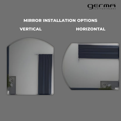 Wall Mounted Mirror - Arch Shape