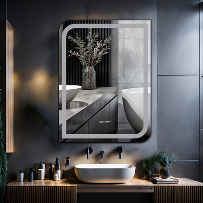 Wall Mounted Mirror - Islington Rectangle Shape