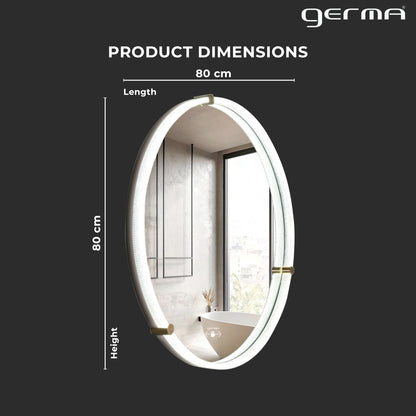 Led Mirror - Wave Sensor (80x80cm) Round Shape - TR  LED 051