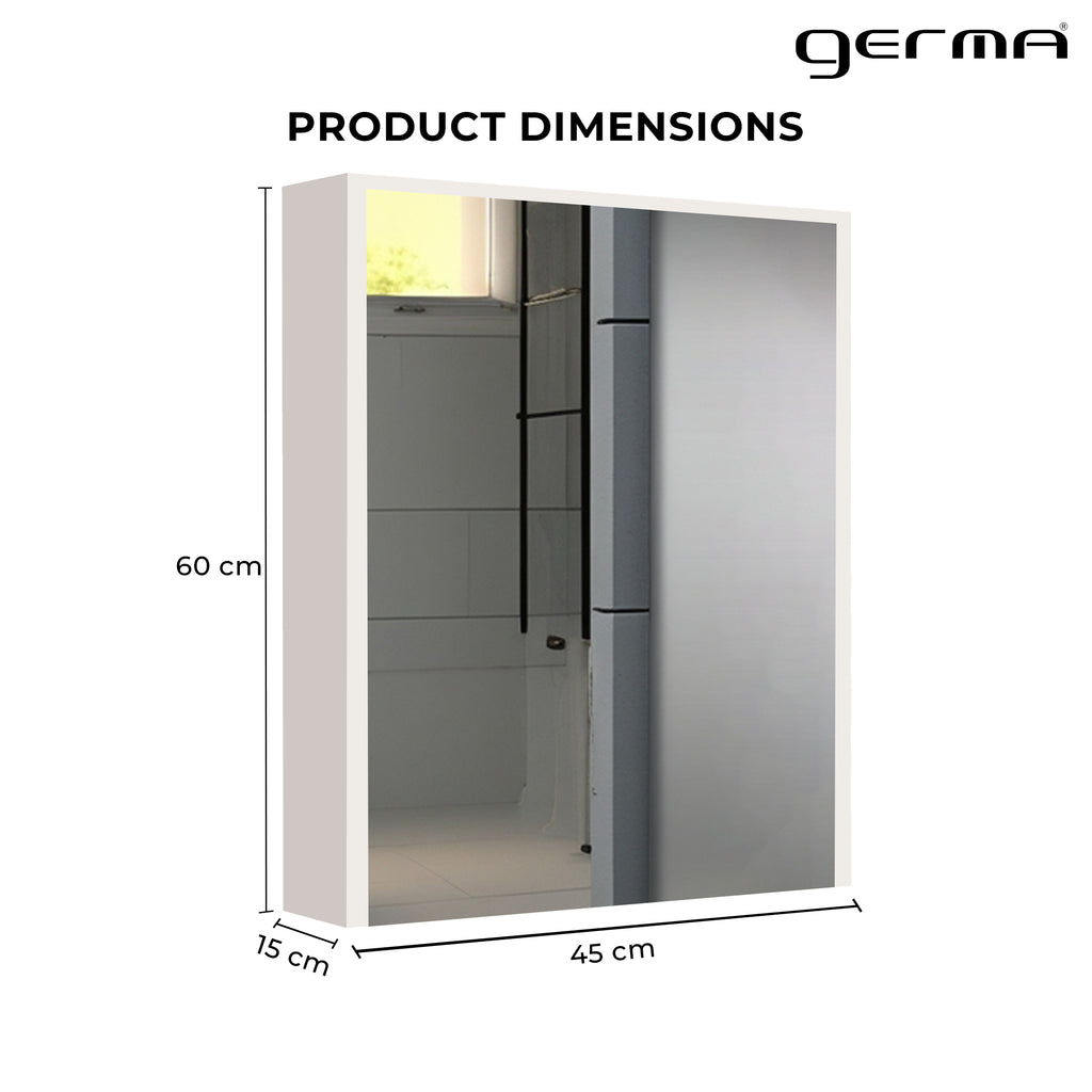 HDHMR Mirror Cabinet - White