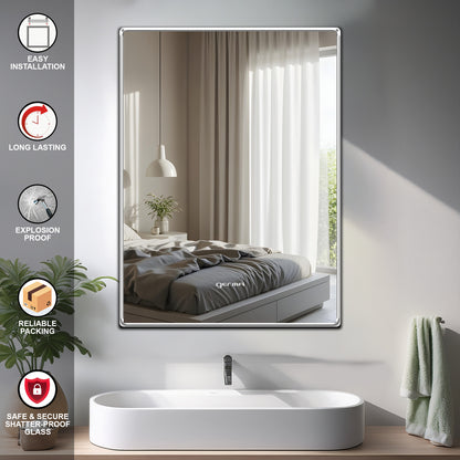 Wall Mounted Mirror - Rectangle Shape