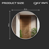 Wall Mounted Mirror - Round Shape