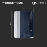 Wall Mounted Mirror - Curve Edge Rectangle Shape