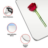 Wall Mounted Mirror - Islington Rectangle Shape
