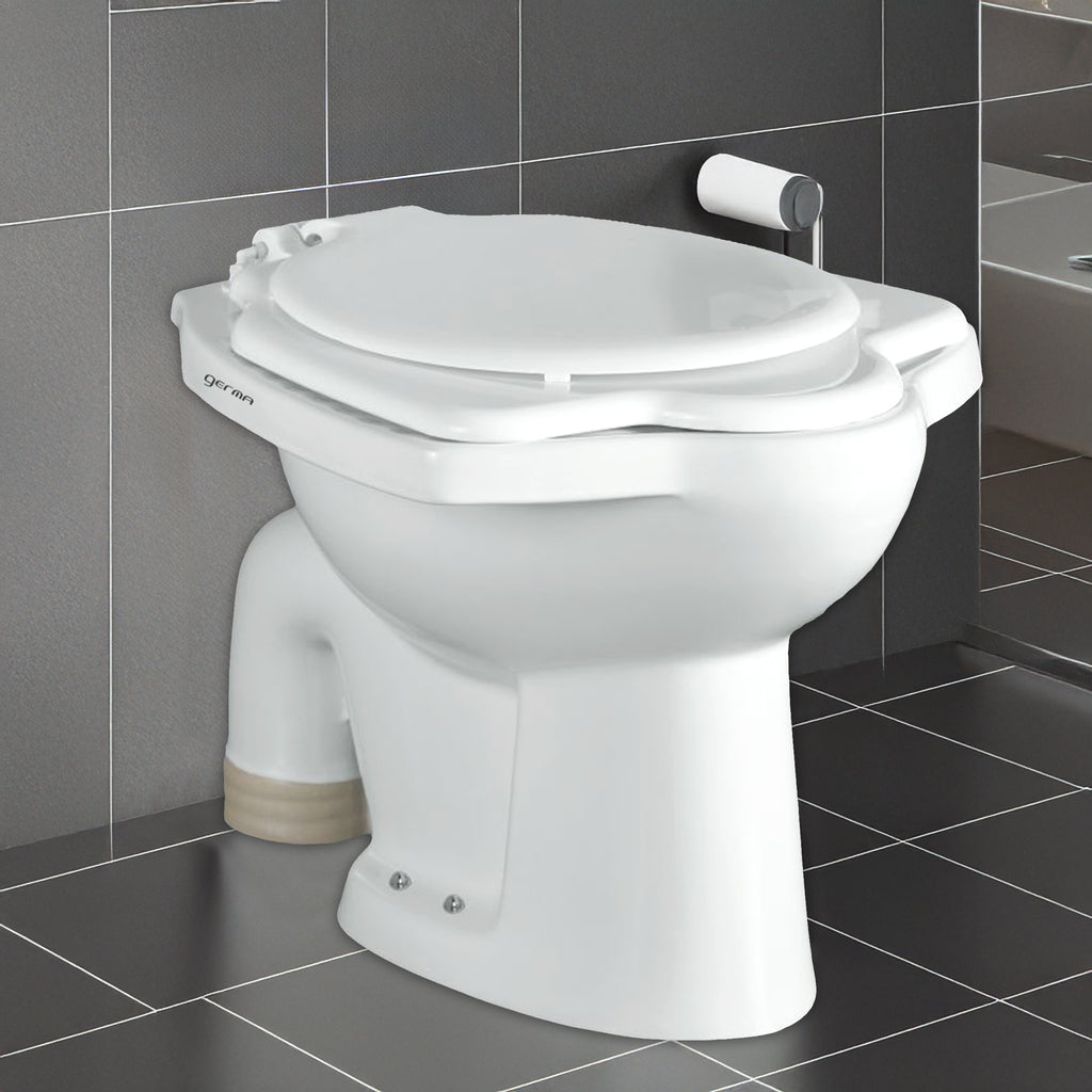 Floor Mounted Ceramic One Piece Closet - Anglo Indian-S