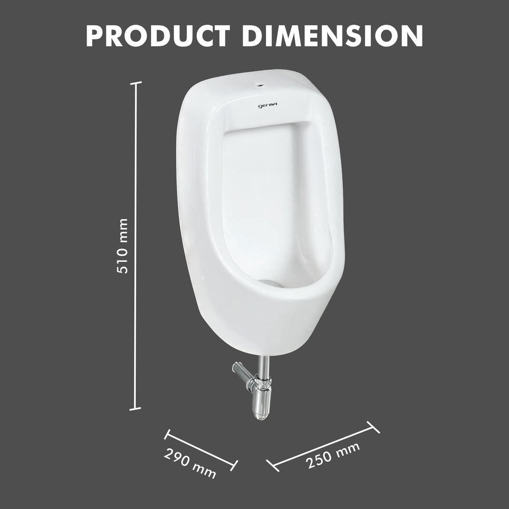 Wall Mounted Ceramic Urinal - Blitz
