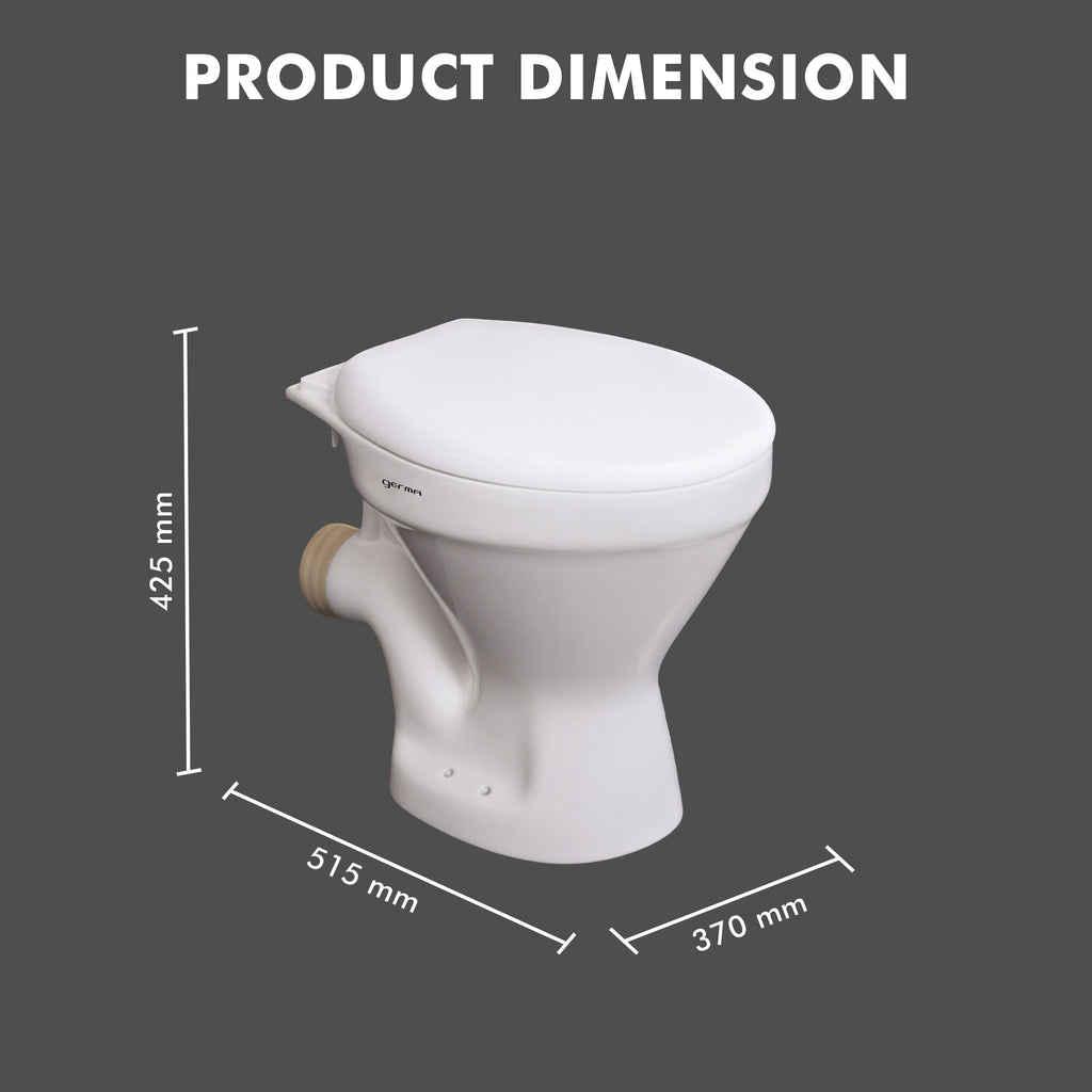 Floor Mounted Ceramic One Piece Closet - Cozzo EWC-P