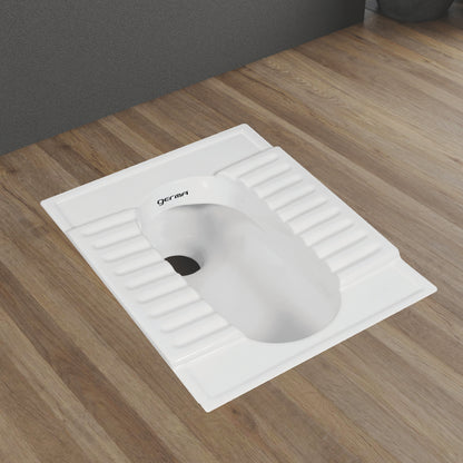 Premium Orissa CT Pan Ceramic Indian Toilet - TR 15003 CT PAN 20 INCH