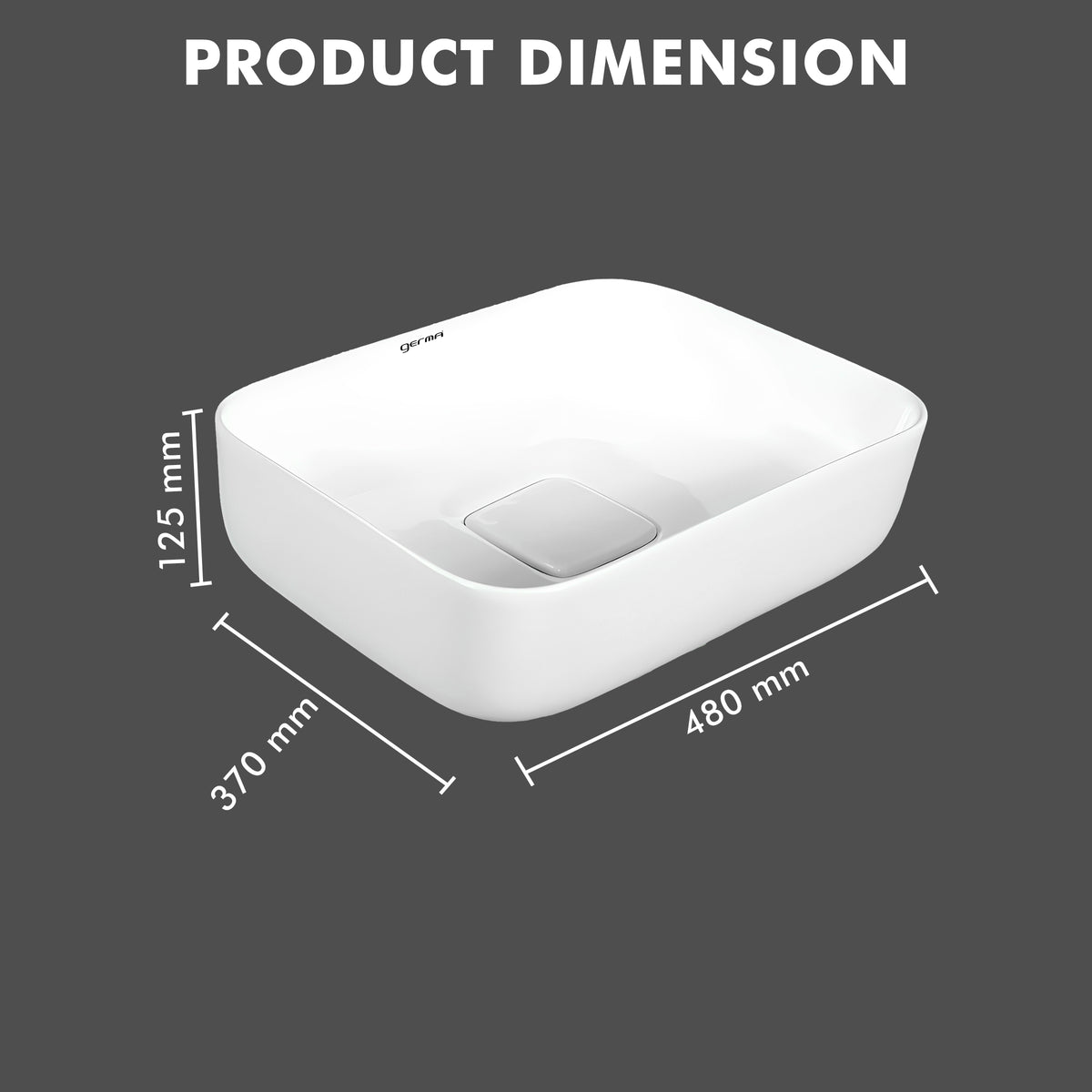 Table Top Designer Basin - TR 81012 DAZZLE