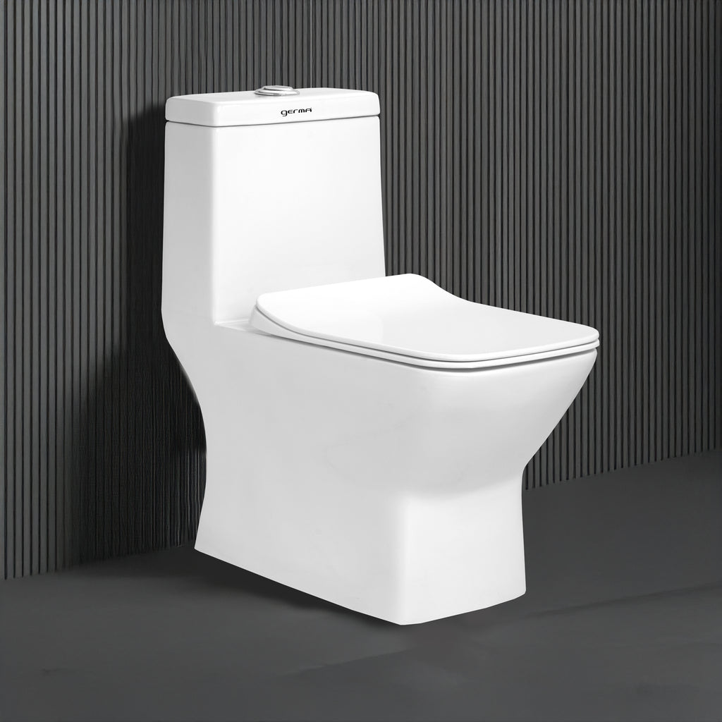 Floor Mounted Ceramic One Piece Closet - Glair