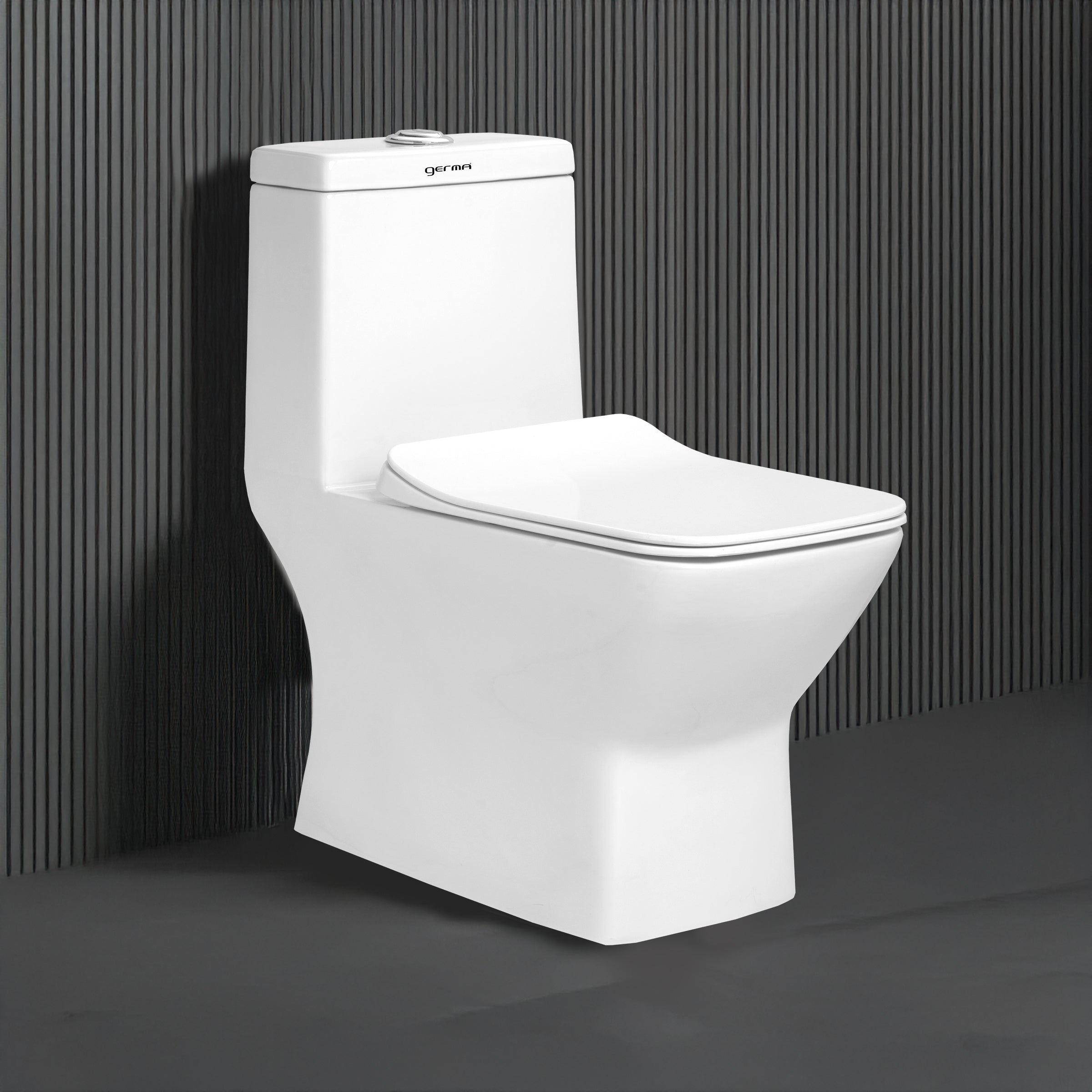 Floor Mounted Ceramic One Piece Closet - Glair