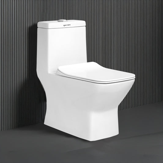 Floor Mounted Ceramic One Piece Closet - Glair