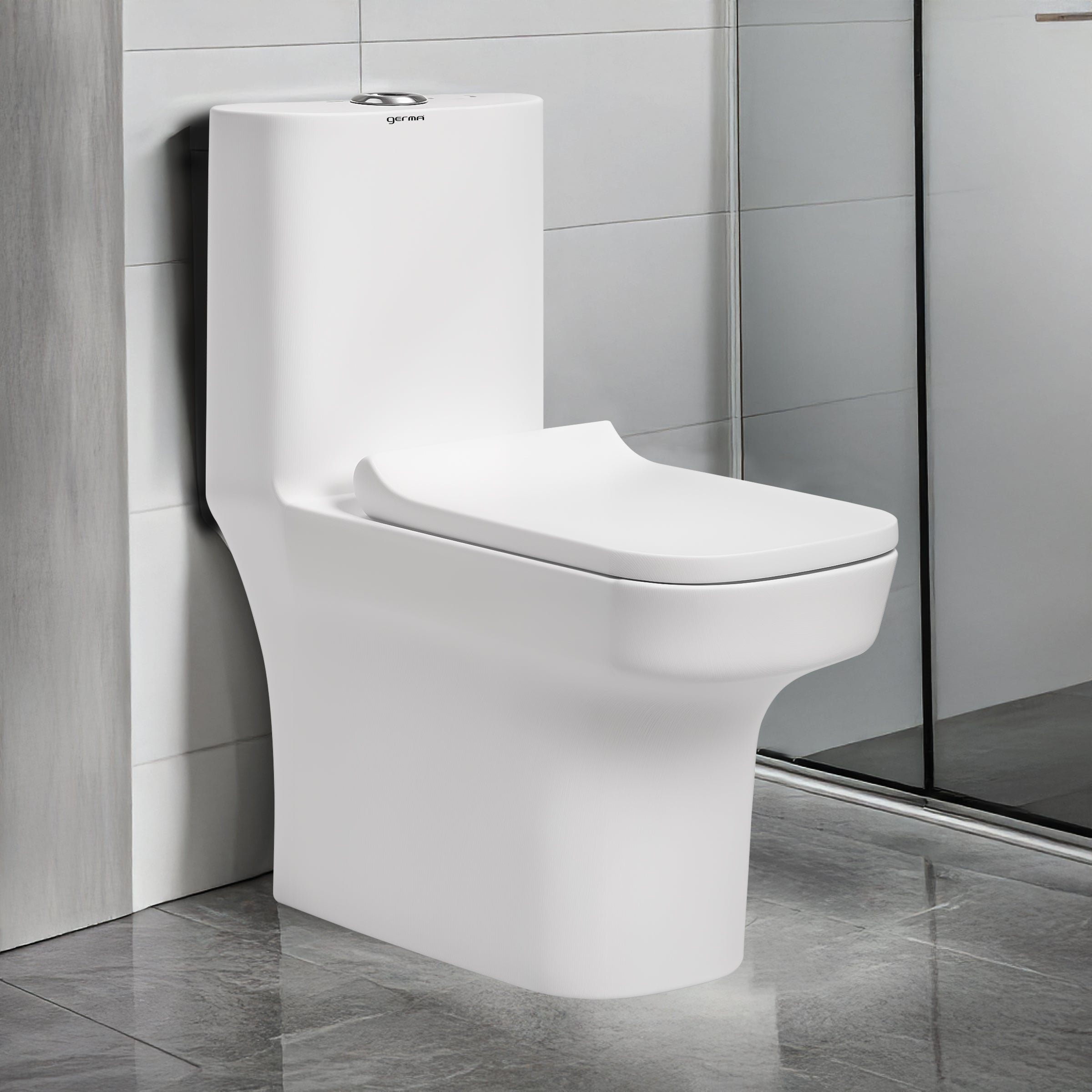 Floor Mounted Ceramic One Piece Closet - Globe