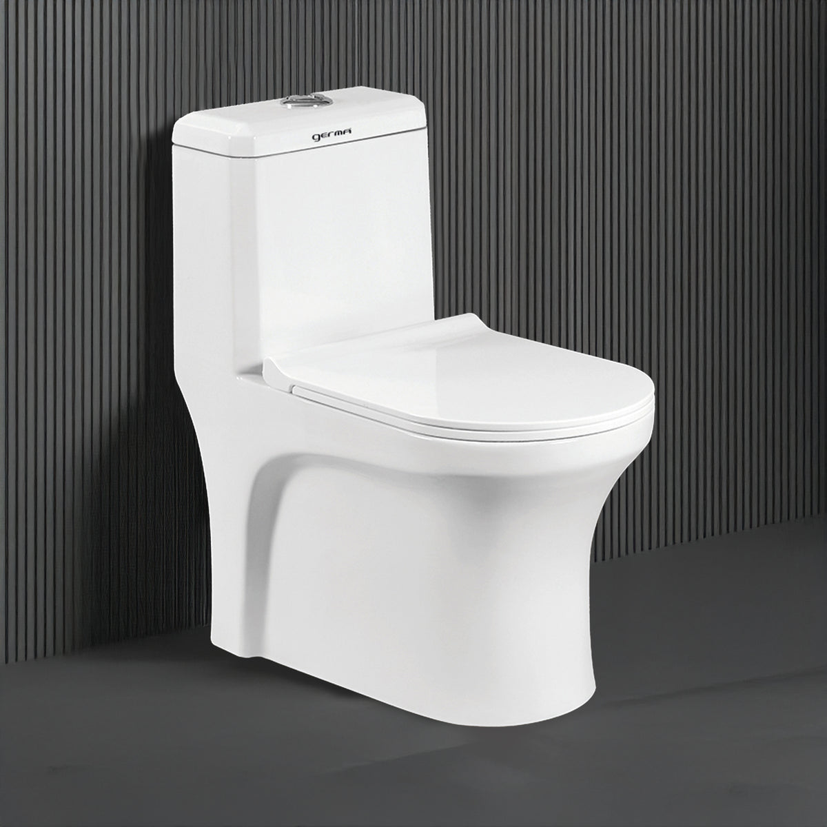 Floor Mounted Ceramic One Piece Closet - Icon