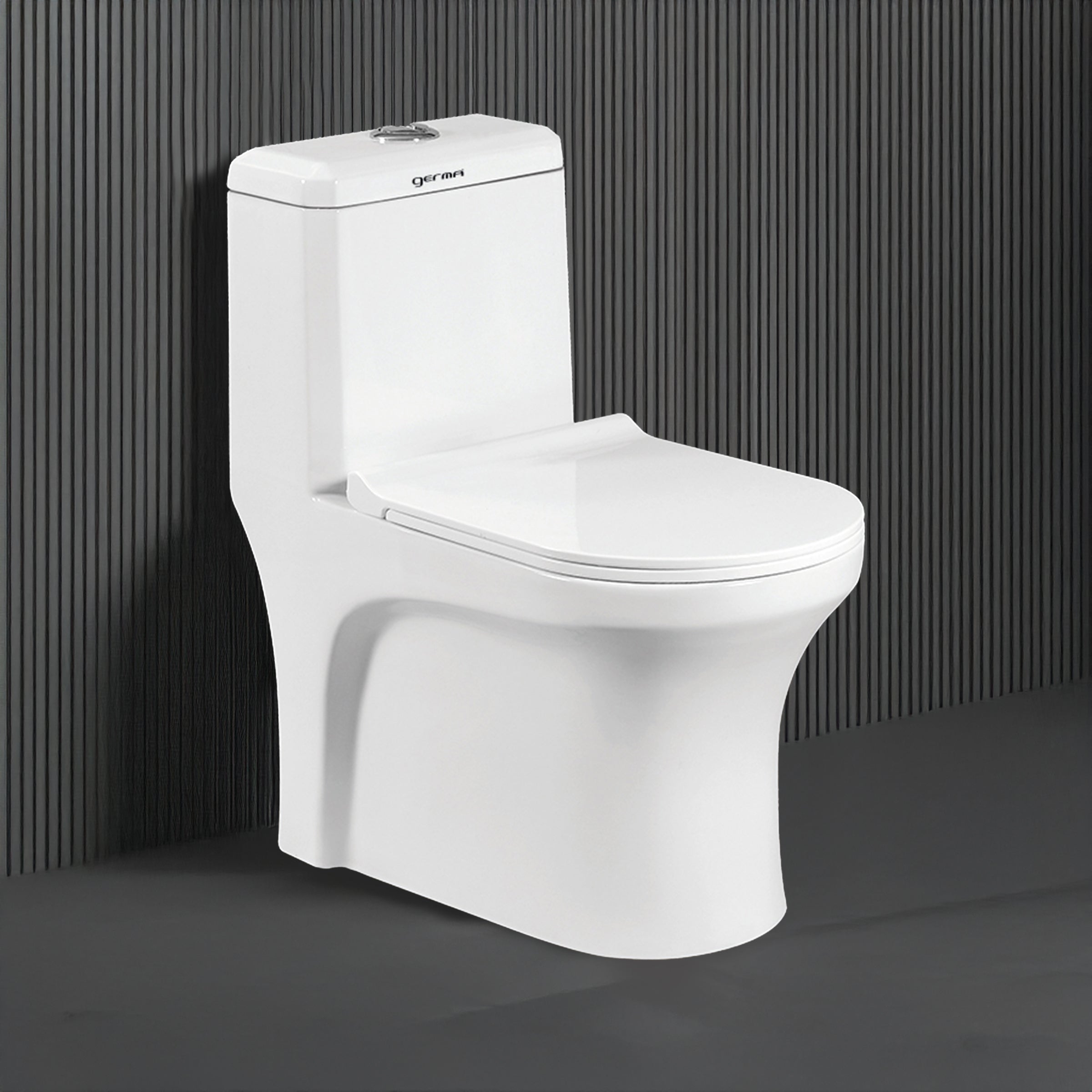 Floor Mounted Ceramic One Piece Closet - Icon