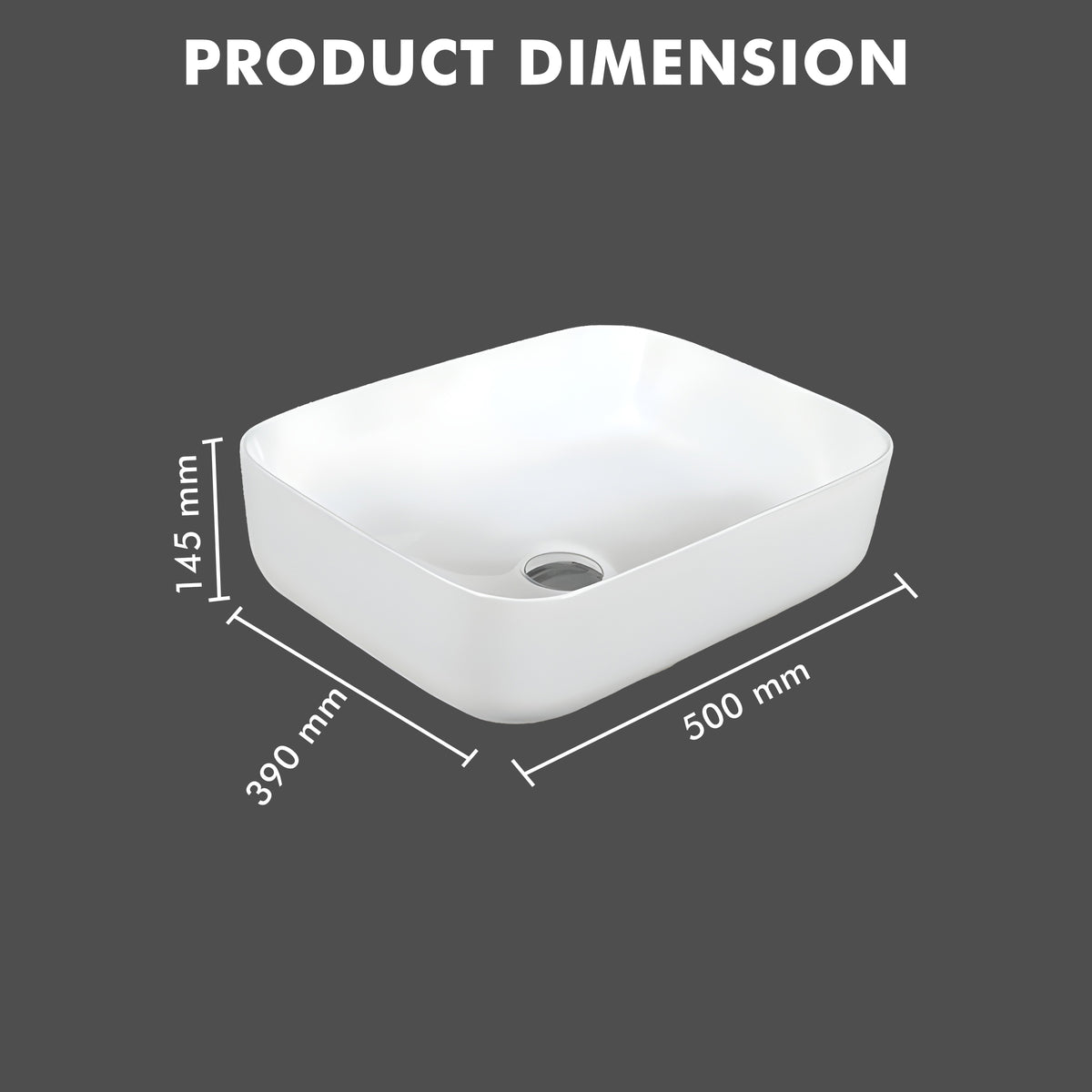 Table Top Designer Basin - TR 81007 JACK