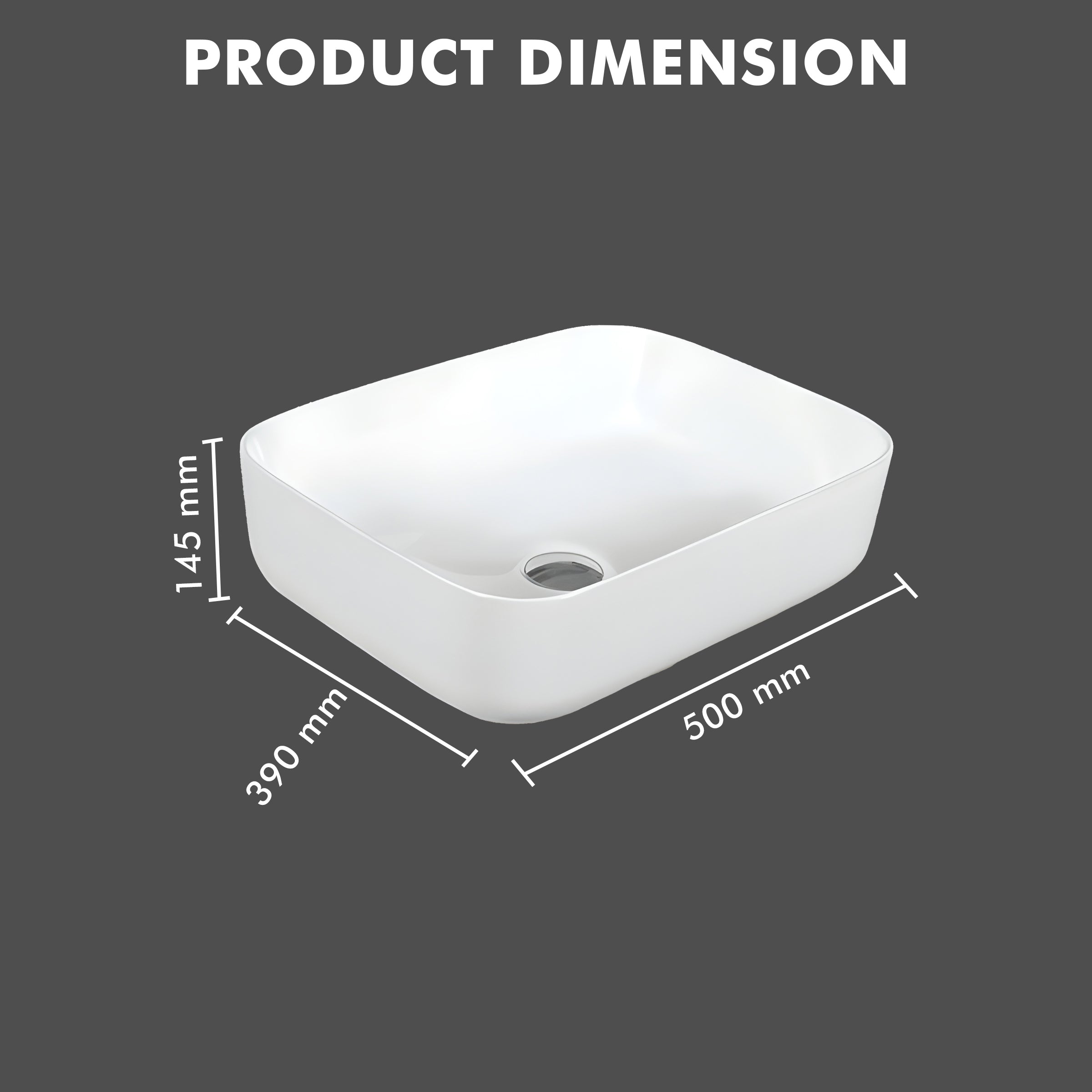 Table Top Designer Basin - TR 81007 JACK