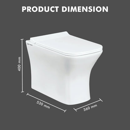 Floor Mounted Ceramic One Piece Close - Maccy