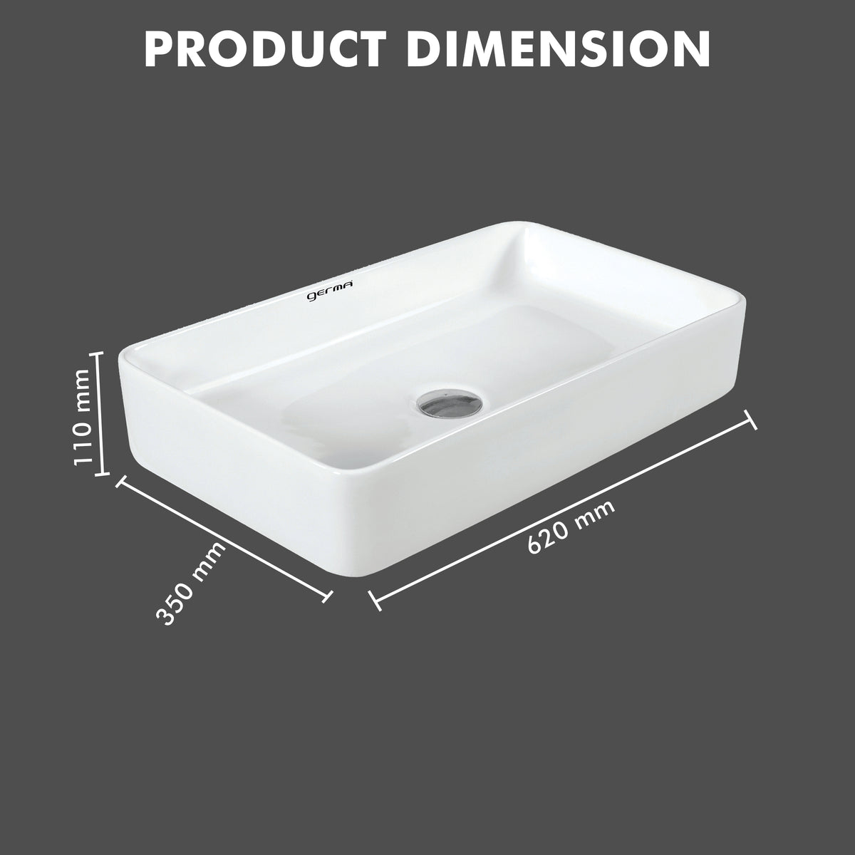 Table Top Designer Basin - TR 81004 MOSCON