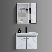 Washbasin Cabinet Along with Mirror Cabinet - TR 3112-60 MARBO WHITE