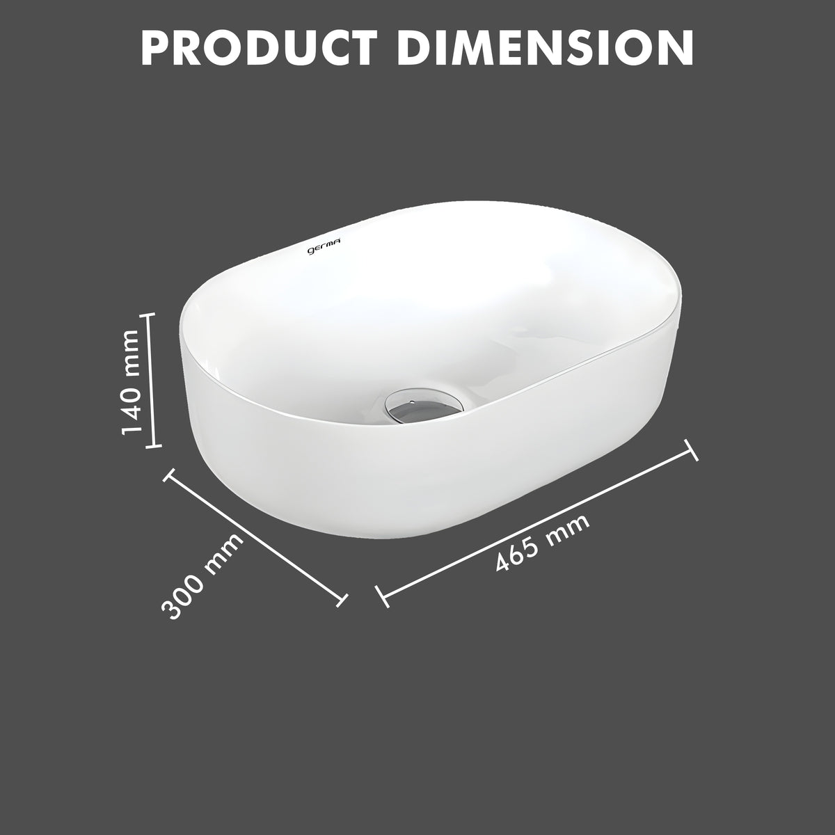 Table Top Designer Basin - TR 81015 SHINE