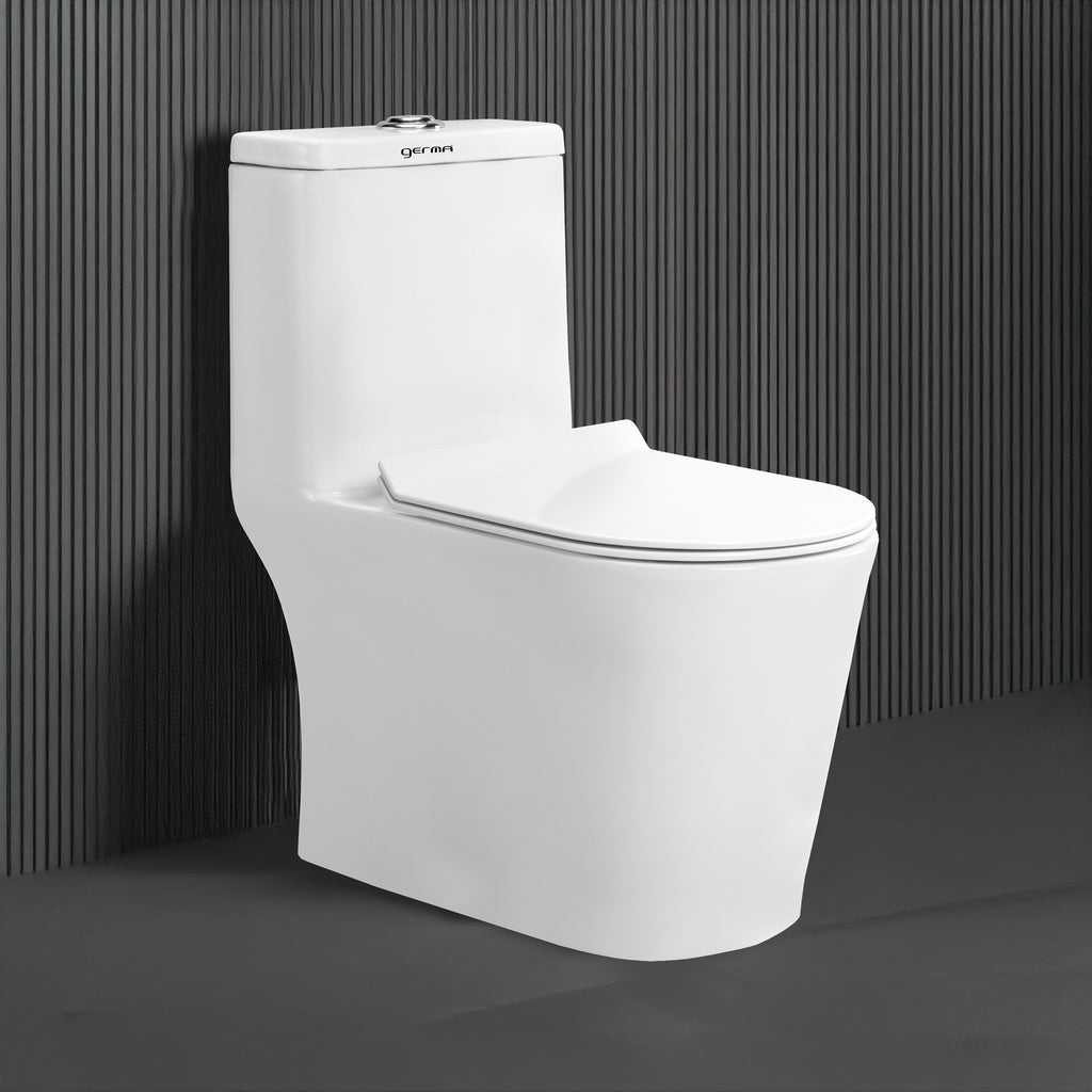 Floor Mounted Ceramic One Piece Closet - Singha