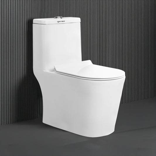 Floor Mounted Ceramic One Piece Closet - Singha