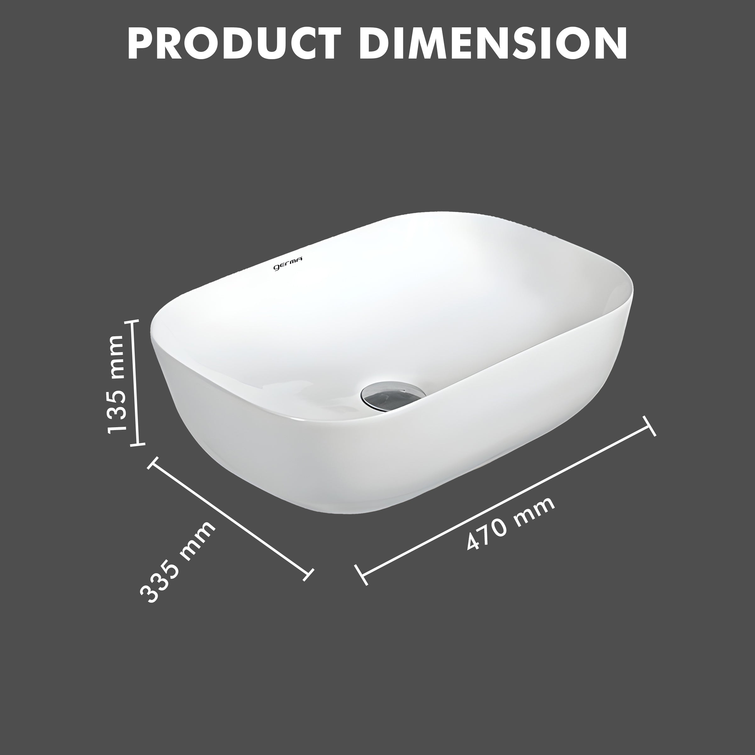 Table Top Designer Basin - TR 81024 STELLAR