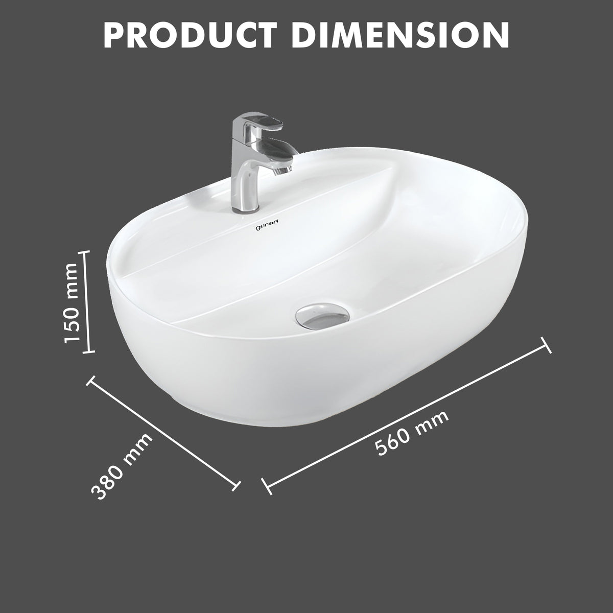 Table Top Designer Basin - TR 81026 SWAN