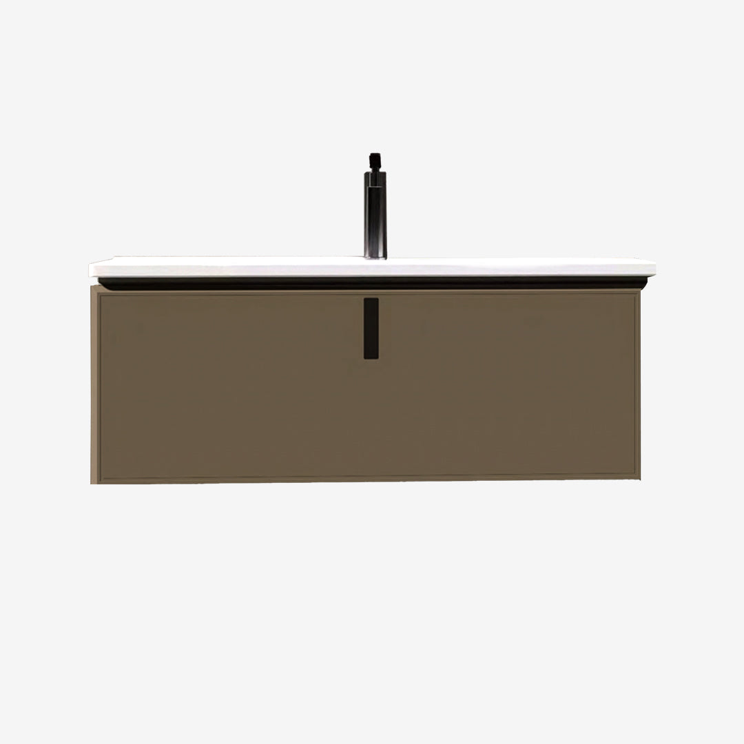 Vanity Cabinet with Wash Basin - Tinos 1000 Khaki