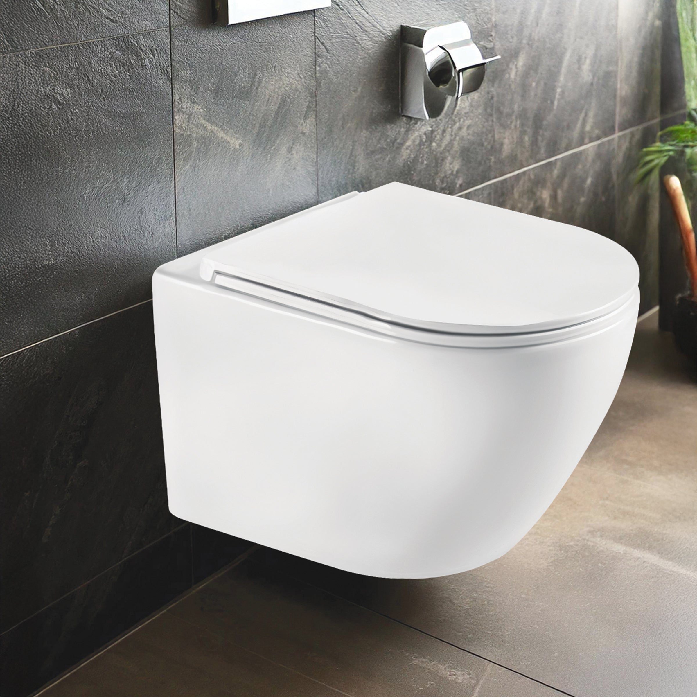 Wall Mounted Ceramic One Piece Closet - Kampa