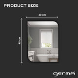 Wall Mounted Mirror - Islington Rectangle Shape