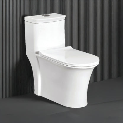 Floor Mounted Ceramic One Piece Closet - Trivia